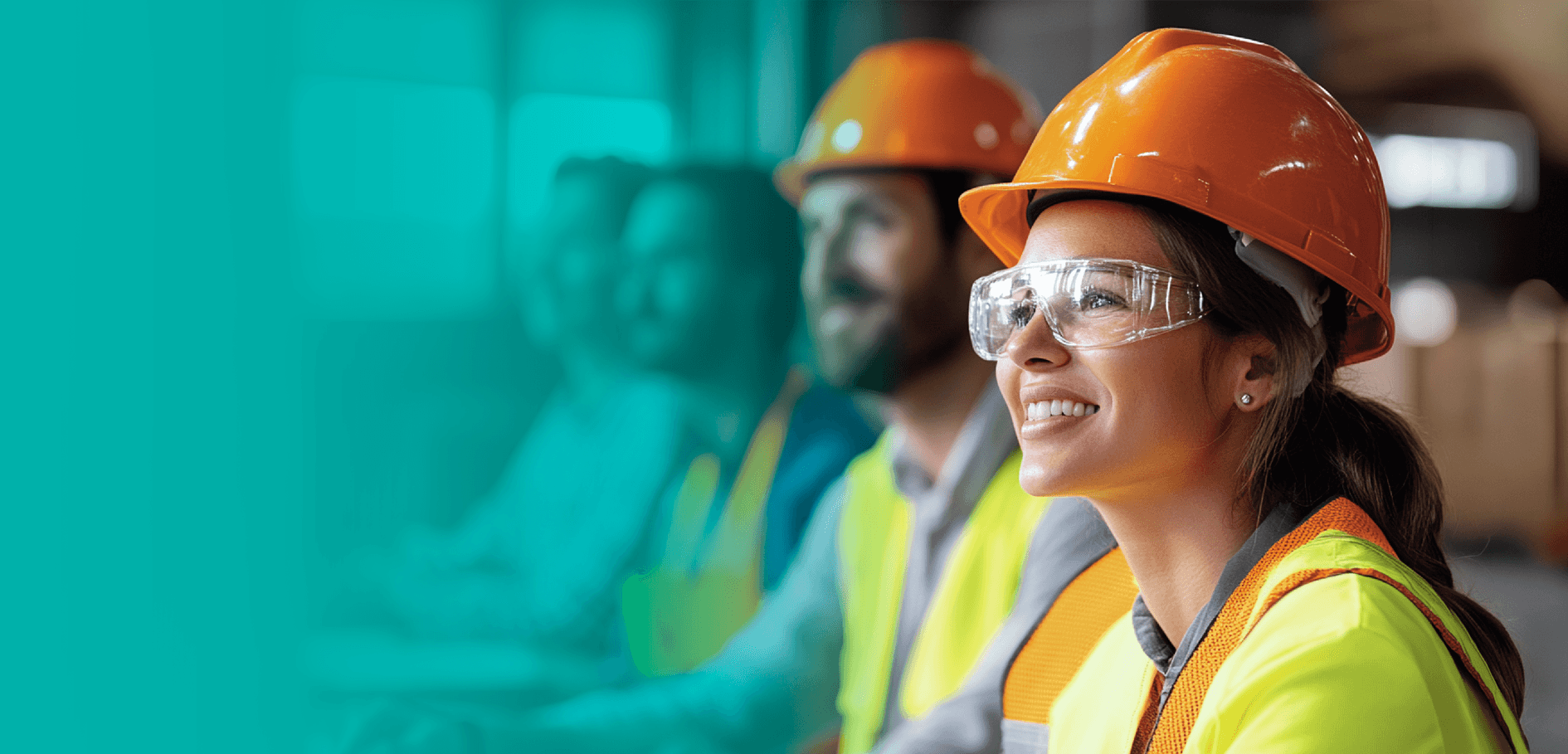 Profissional da construção representando plano de saúde ocupacional para empresas